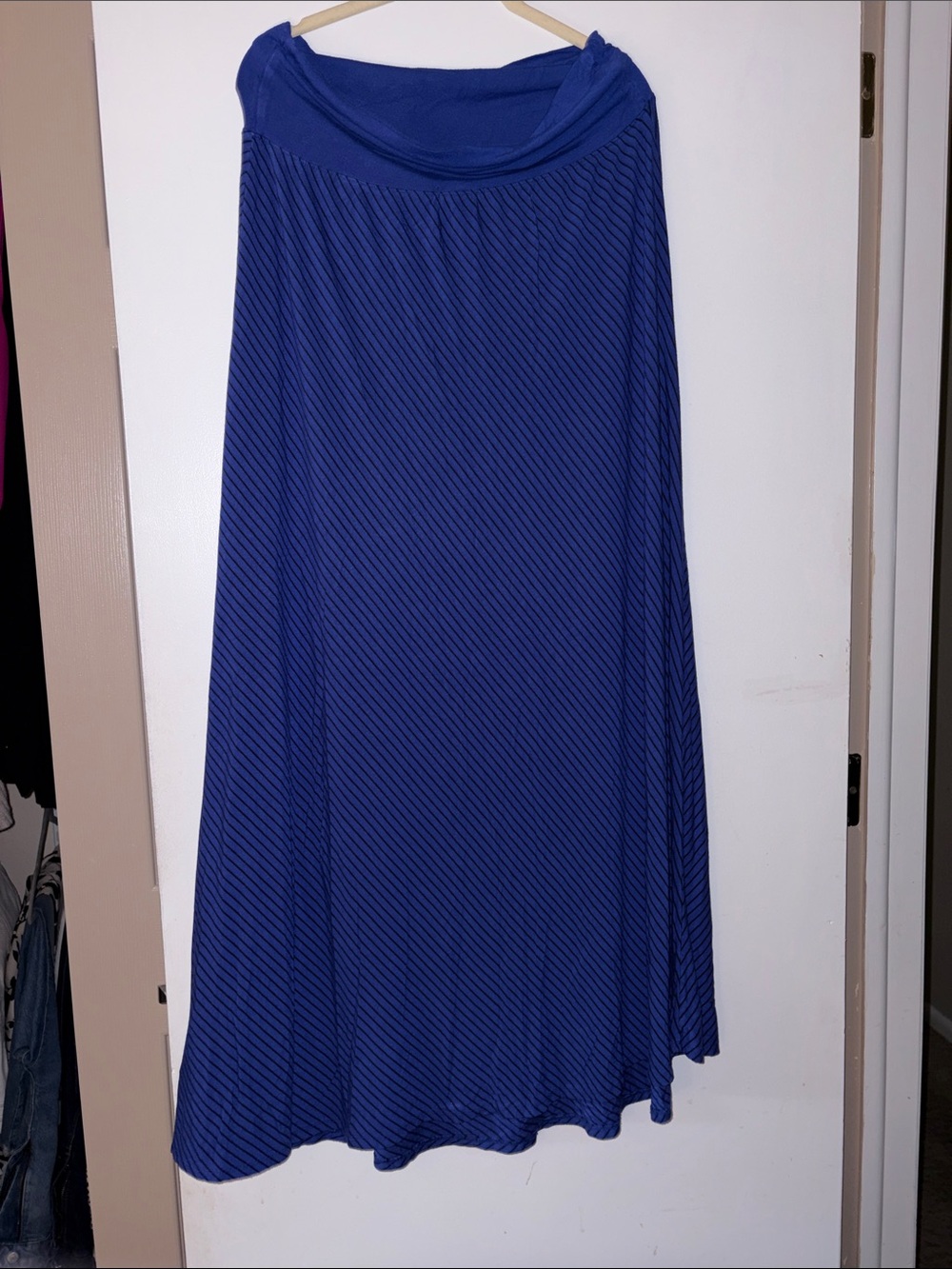 GAP Maxi Skirt in Cobalt Blue